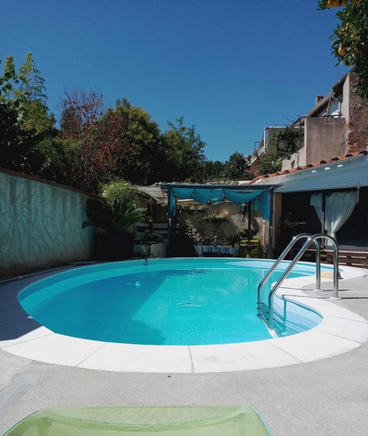 Belle Maison De Caractere Dans Village Et Sa Piscine Privee 7 Pers- 3 Chambres - 12 Rue Emile Zola Millas Buitenkant foto